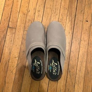 Lotta from Stockholm Clogs in Taupe size 38